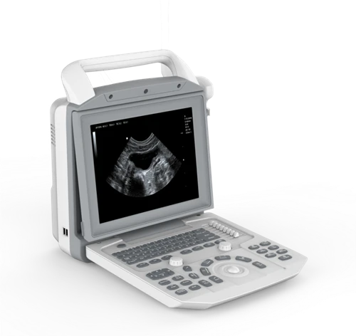 Tragbares Schwarzweiß-Ultraschallgerät für die Veterinärmedizin
